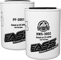 FASS Titanium Series Fuel Filter Package XWS-3002 / PF-3001